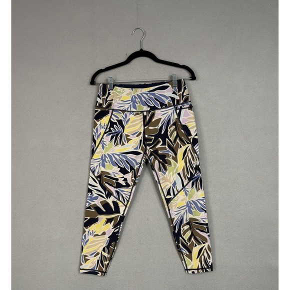 Sweaty Betty Pants - Sweaty Betty Leggings Womens Medium Colorful Power 7/8 Pocket Yoga Running